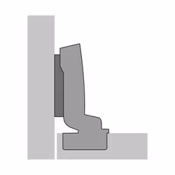 Hettich 9073670 guida di scorrimento e rotella per cassetto
