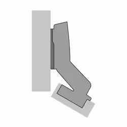 Hettich 9088017 guida di scorrimento e rotella per cassetto