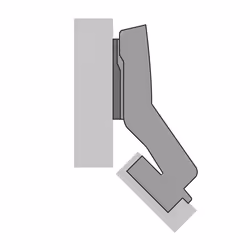 Hettich 9088020 guida di scorrimento e rotella per cassetto