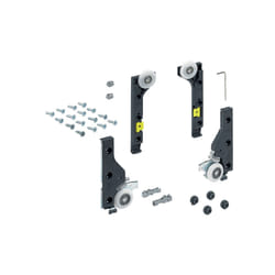 Hettich 9156339 guida di scorrimento e rotella per cassetto