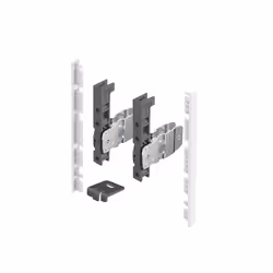 Hettich 9257616, Plastica, Acciaio, 139 mm, 1 pz