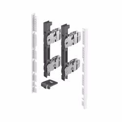Hettich 9257617, Plastica, Acciaio, 187 mm, 1 pz