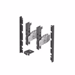 Hettich 9257620, Plastica, Acciaio, 139 mm, 1 pz