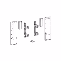 Hettich 9257653 guida di scorrimento e rotella per cassetto