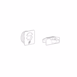 Hettich 9257735 guida di scorrimento e rotella per cassetto