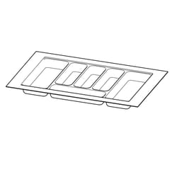 Hettich 9194924 guida di scorrimento e rotella per cassetto 450 mm