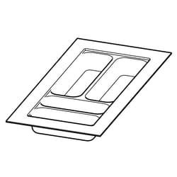 Hettich 9194932 guida di scorrimento e rotella per cassetto 550 mm