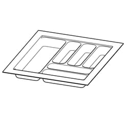 Hettich 9194934 guida di scorrimento e rotella per cassetto 550 mm