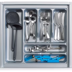 Hettich 9194937 guida di scorrimento e rotella per cassetto 550 mm