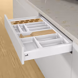 Hettich 9194968 guida di scorrimento e rotella per cassetto 550 mm