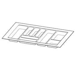 Hettich 9195001 guida di scorrimento e rotella per cassetto 550 mm