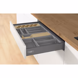 Hettich 9195001 guida di scorrimento e rotella per cassetto 550 mm