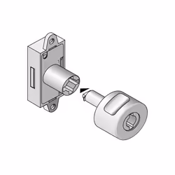 Hettich 9206830 guida di scorrimento e rotella per cassetto