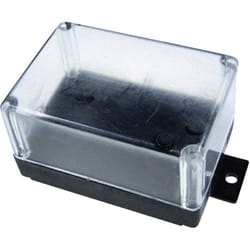 G021 Contenitore universale 72 x 50 x 40 Termoplastico Nero, Trasparente 1 pz. - Kemo