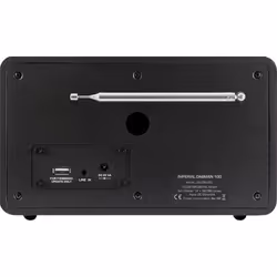 DigitalBox DABMAN 100 Portatile Digitale Nero