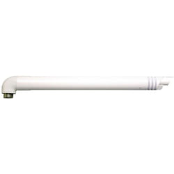 Vaillant - prolunga scarico fumi orizzontale lungh.1 mt coassiale 60/100 mm con curva 90° e terminale antivento 303845