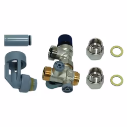 Kit valvola di sicurezza, per bollitori. (Immagine indicativa)