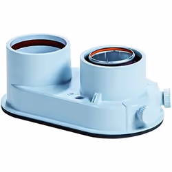 Sdoppiatore 80/80 mm per turboMAG e turboMAGplus Vaillant 0020207070 Kit scarico fumi sdoppiato. Diametro: 80mm/80mm. Compati ...