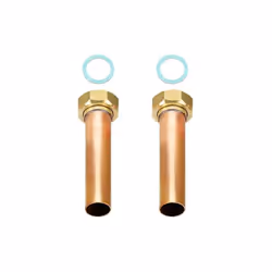 Set tubi e raccordi per riscaldamento e ACS Adattatori da 1" a 22 mm rame, per moduli accessori AroTherm