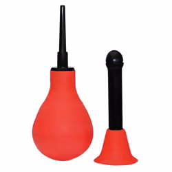 Doccia intima con pallone a pompa e 2 diversi attacchi