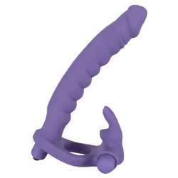 Anello fallico vibrante con dildo “Double Delight” di You2Toys