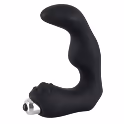 Vibratore nero per la stimolazione della prostata