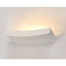 Bianco plastra 102 Curve/Illuminazione Interni, Lampada a plafone, faretto da Parete / R7s 78mm 100W - SLV