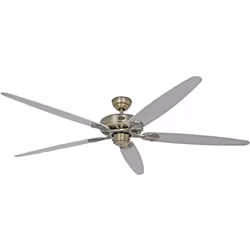 CasaFan CLASSIC ROYAL 180, ventilatore da soffitto, Ø 180 cm, 5 pale reversibili, 220-240 V 50 Hz, motore max 66 W, interrutt ...