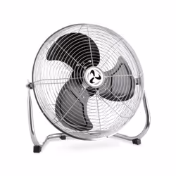 CasaFan Speed 40 G-CH, Ventilatore domestico con pale, Cromo, Pavimento, Acciaio, 1305 Giri/min, 40 cm