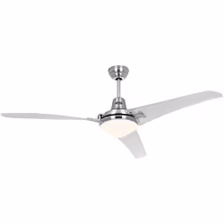 CasaFan MIRAGE con telecomando, ventilatore da soffitto, Ø 132 cm, 5 pale (opzionalmente 2,3,4 montabile), telecomando incl. ...