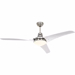CasaFan MIRAGE con telecomando, ventilatore da soffitto, Ø 132 cm, 5 pale (opzionalmente 2,3,4 montabile), telecomando incl. ...