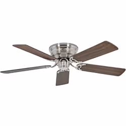 CasaFan CLASSIC FLAT 132-III, ventilatore da soffitto, Ø 132 cm, 5 pale reversibili in legno, 220-240 V 50 Hz, motore max 68 ...