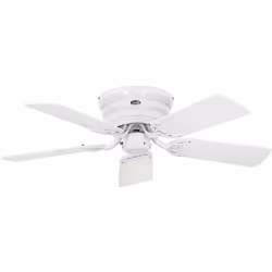 CasaFan CLASSIC FLAT 103-III, ventilatore da soffitto, Ø 103 cm, 5 pale reversibili, 220-240 V 50 Hz, motore max 63 W, interr ...