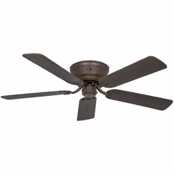 CasaFan CLASSIC FLAT 132-III, ventilatore da soffitto, Ø 132 cm, 5 pale reversibili in legno, 220-240 V 50 Hz, motore max 68 ...