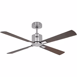CasaFan ECO CONCEPT 132, ventilatore da soffitto a risparmio energetico, Ø 132 cm, 3 pale reversibili (2,3,4 montabili in opz ...