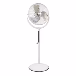 CasaFan SPEED2PROTECT SL, Ventilatore domestico con pale, Bianco, Pavimento, Acciaio, 1250 Giri/min, 45,5 cm