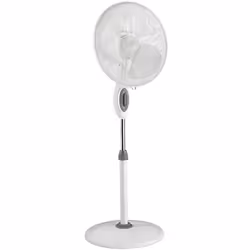 Casafan Greyhound SV45, ventilatore a colonna con telecomando, girante semitrasparente, oscillazione 90° (disattivabile), 3 v ...