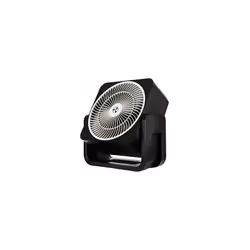 Ventilatore da tavolo, alt. x largh. x prof. 300 x 284 x 120 mm, nero. Fornitura = montato. Materiale = metallo. Diametro rot ...