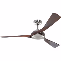 CasaFan ECO INTERIOR, ventilatore da soffitto a risparmio energetico, Ø 140 cm, 3 pale, fatto a mano in legno massello incoll ...