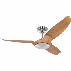 CasaFan ECO TALOS, ventilatore da soffitto a risparmio energetico, Ø 135 cm, 3 pale (possono essere montate 2 o 3), 220-240 V ...