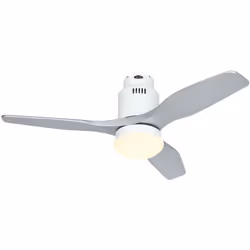 Il ventilatore da soffitto AERODYNAMIX ECO 112 di CasaFan unisce efficienza energetica, silenziosità e stile contemporaneo. C ...