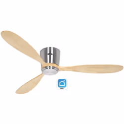 ECO PLANO WOOD 132 è un ventilatore da soffitto ultra-piatto, a risparmio energetico, ideale per ambienti moderni e con soffi ...