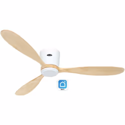 ECO PLANO WOOD 132 è un ventilatore da soffitto ultra-piatto, a risparmio energetico, ideale per ambienti moderni e con soffi ...