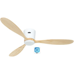 Casafan - eco plano wood 132, Ventilatore WiFi senza Luce