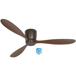 Casafan - eco plano wood 132, Ventilatore WiFi senza Luce