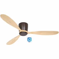 ECO PLANO WOOD 132 è un ventilatore da soffitto ultra-piatto, a risparmio energetico, ideale per ambienti moderni e con soffi ...