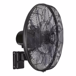 CasaFan Airos Eco Silent Wall SW, Ventilatore domestico con pale, Nero, Pavimento, 35,6 dB, 850 Giri/min, 44,2 cm