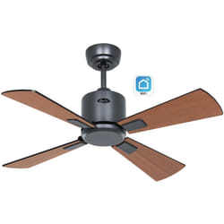 Casafan - eco neo iii 92, Ventilatore wifi Senza Luce, Corpo grigio
