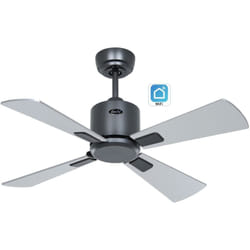 Casafan - eco neo iii 92, Ventilatore wifi Senza Luce, Corpo grigio
