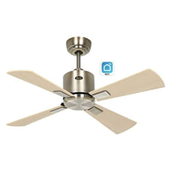 Casafan - eco neo iii 92, Ventilatore WiFi senza Luce, Corpo in ottone